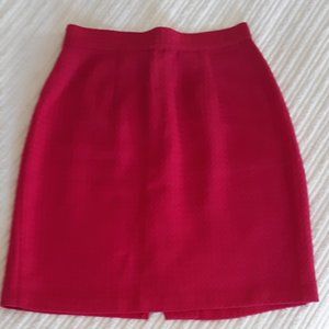 Vintage Rampage Magenta/Fuschia Pink Pencil Skirt size 7